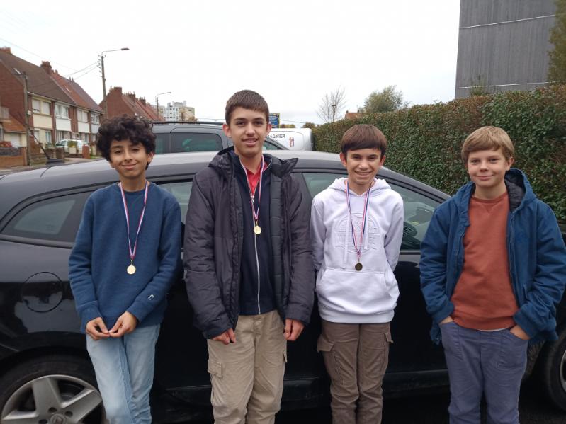 Image : Younes ZINE, Mathéo CROMBEZ, PANGNATHIP Alban, Marcellin LECLERCQ